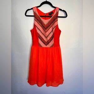 My Michelle women’s/girls mid length dress half zipper Size 7